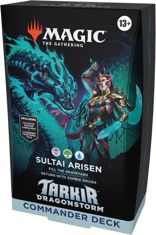 Trading Card Games Magic the Gathering - Tarkir Dragonstorm - Sultai Arisen - Commander Deck - Cardboard Memories Inc.