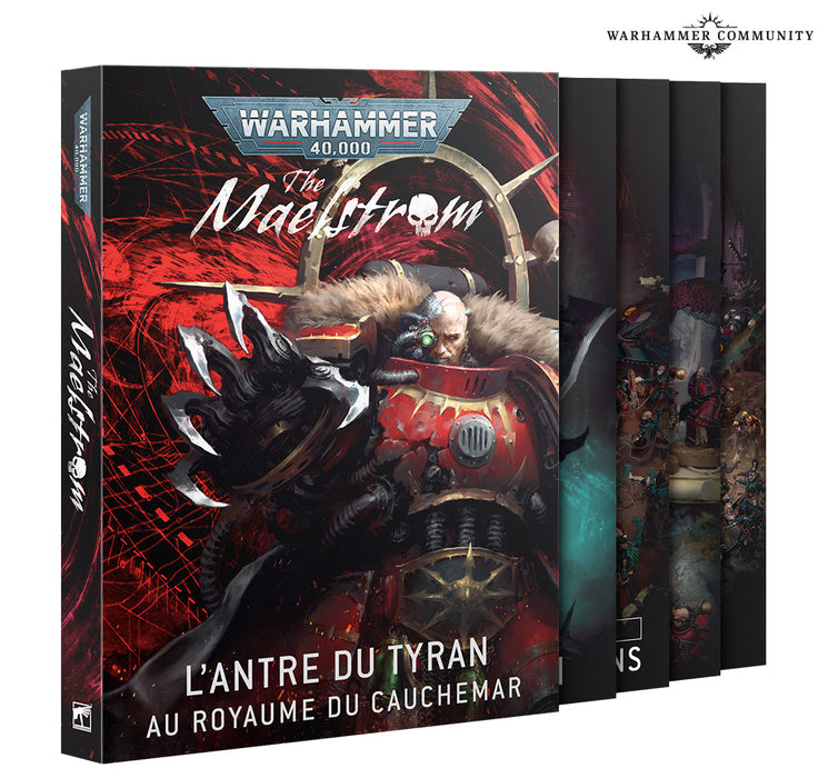 Collectible Miniature Games Games Workshop - Warhammer 40K - The Maelstrom - L'antre Du Tyran (French Lair of the Tyrant) - Cardboard Memories Inc.