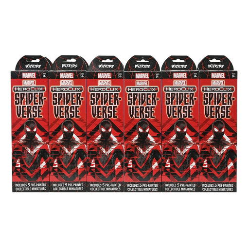 Collectible Miniature Games Wizkids - Marvel - HeroClix - Spider-Verse - Booster Brick - Cardboard Memories Inc.
