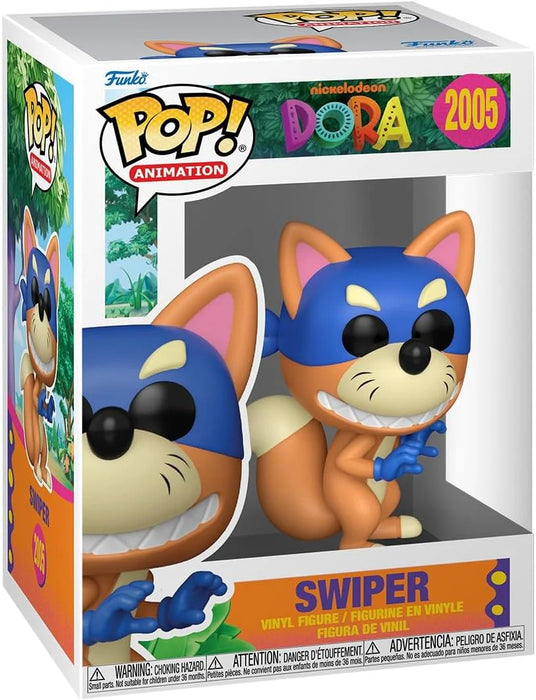 Action Figures and Toys POP! - Animation - Dora the Explorer - Swiper - Cardboard Memories Inc.