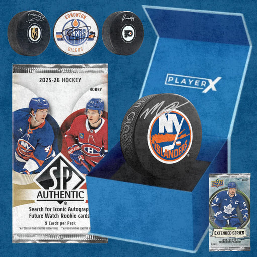 Supplies Player X - 2025-26 - Trading Pucks - The Final Buzzer - Cardboard Memories Inc.