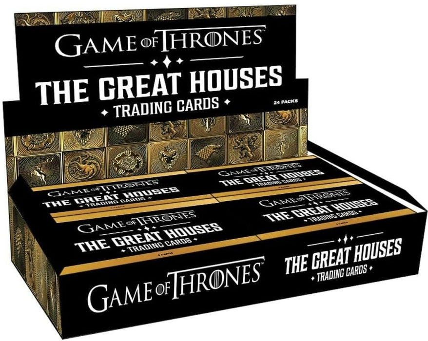 Non Sports Cards Rittenhouse - 2025 - Game of Thrones - The Great Houses - Trading Card Hobby Box - Cardboard Memories Inc.