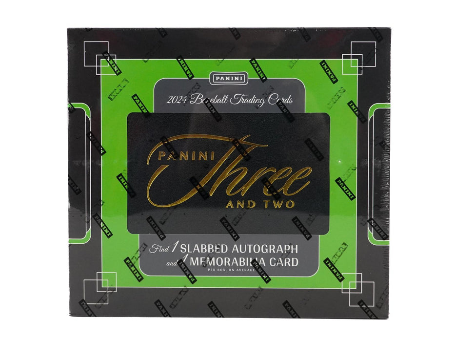 Sports Cards Panini - 2024 - Baseball - Three and Two - Hobby Box - Cardboard Memories Inc.