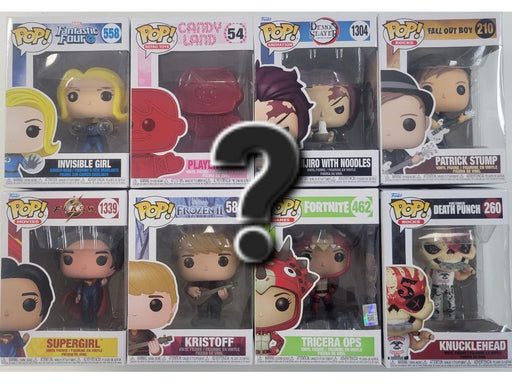 Action Figures and Toys One Random Regular Sized Mystery Funko POP! - For Every 3 Ordered You'll get Another one Free - NO DUPLICATES! - Cardboard Memories Inc.