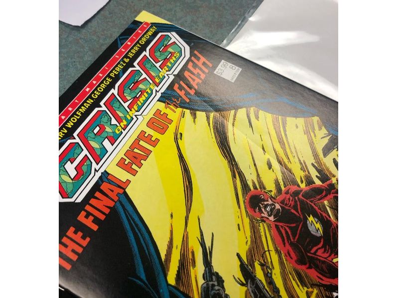 Comic Books DC Comics - Crisis On Infinite Earths 008 - Facsimile Edition (Cond. VG) - 4929 - Cardboard Memories Inc.