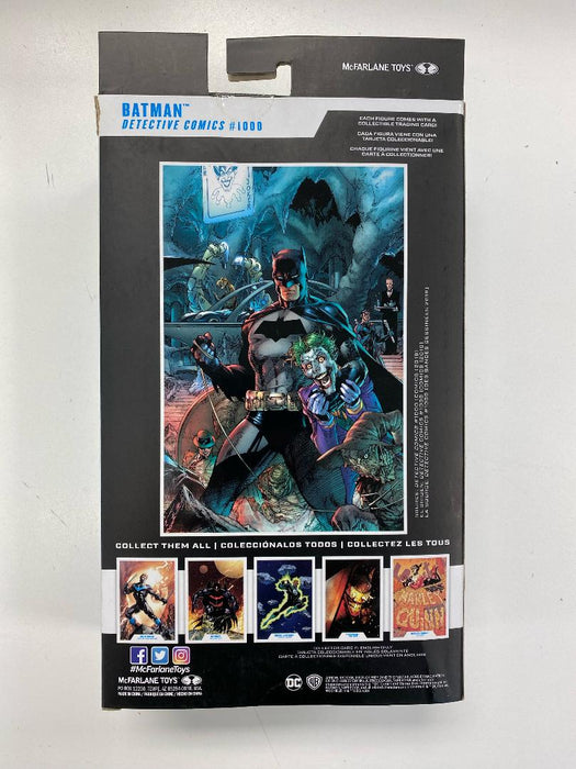 Action Figures and Toys McFarlane Toys - DC Multiverse - Batman - Detective Comics #1000 - Action Figure (DAMAGED) - Cardboard Memories Inc.