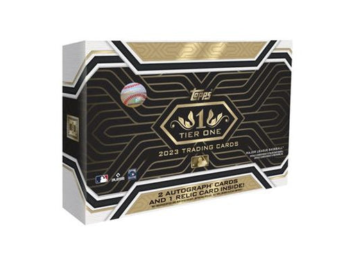 Sports Cards Topps - 2023 - Baseball - Tier One - Hobby Box - Cardboard Memories Inc.
