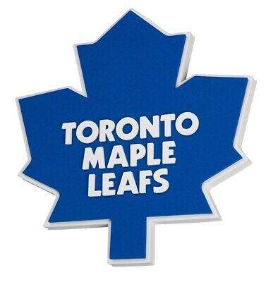 Action Figures and Toys Foam Fanatics - NHL - Toronto Maple Leafs - 3D Foam Logo Sign - Cardboard Memories Inc.