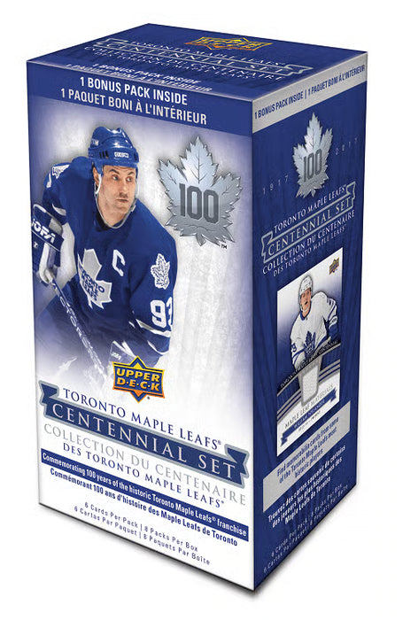 Sports Cards Upper Deck - 2017-18 - Hockey - Toronto Maple Leafs Centennial - Blaster Box - Cardboard Memories Inc.