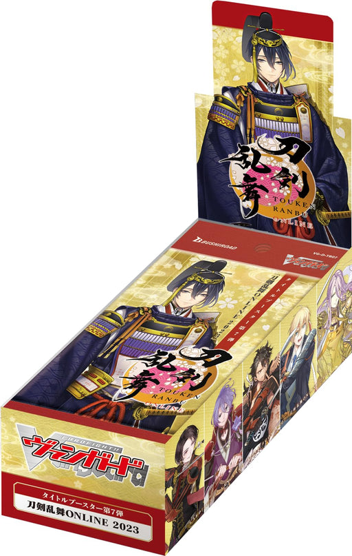 Trading Card Games Bushiroad - Cardfight!! Vanguard - Touken Ranbu Online 2023 - Booster Box - Cardboard Memories Inc.