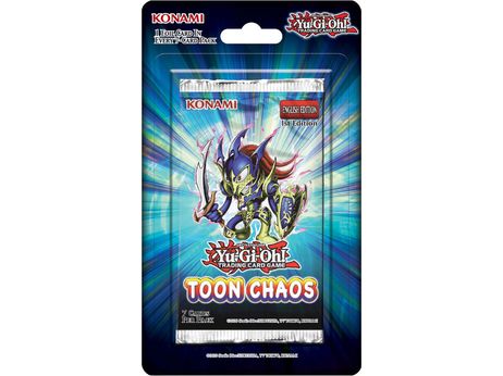 Trading Card Games Konami - Yu-Gi-Oh! - Toon Chaos - 1st Edition - Trading Card Blister Pack - Cardboard Memories Inc.