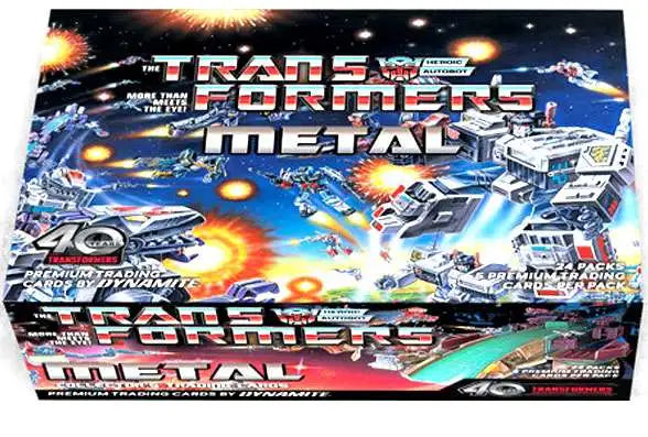 Dynamite Entertainment - Transformers - Metal - 40th Anniversary - Collector Box