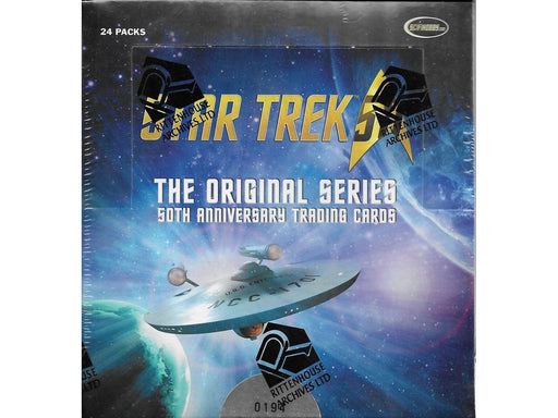 Non Sports Cards Rittenhouse- 2016 - Star Trek The Original Series 50th Anniversary - Hobby Box - Cardboard Memories Inc.