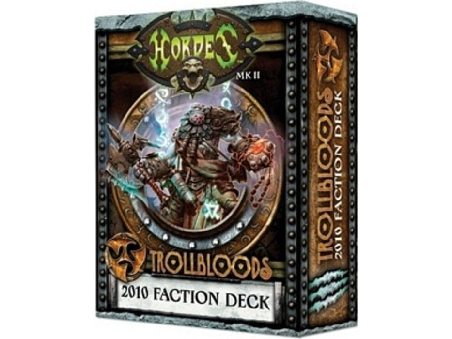 Collectible Miniature Games Privateer Press - Hordes - Trollbloods - Faction Deck - PIP 91062 - Cardboard Memories Inc.