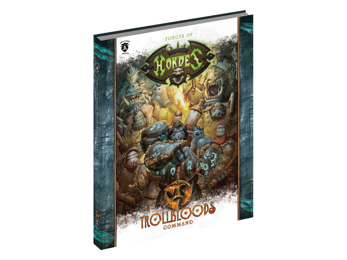 Collectible Miniature Games Privateer Press - Forces of Hordes - Trollbloods Command Hardcover - PIP 1091 - Cardboard Memories Inc.
