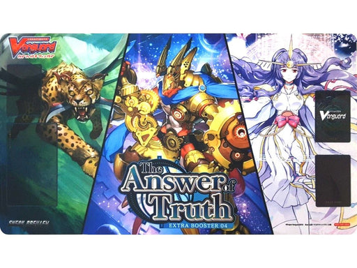 Trading Card Games Bushiroad - Cardfight!! Vanguard - The Answer of Truth - Rubber Playmat - Cardboard Memories Inc.