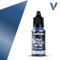 Acrylicos Vallejo - True Metallic Metal - Airbrush - Ultramarine Blue - 77 170