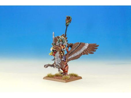 Collectible Miniature Games Games Workshop - Warhammer Fantasy - Empire - Karl Franz on Griffon - Metal (Conversion Online Only Version) - Cardboard Memories Inc.