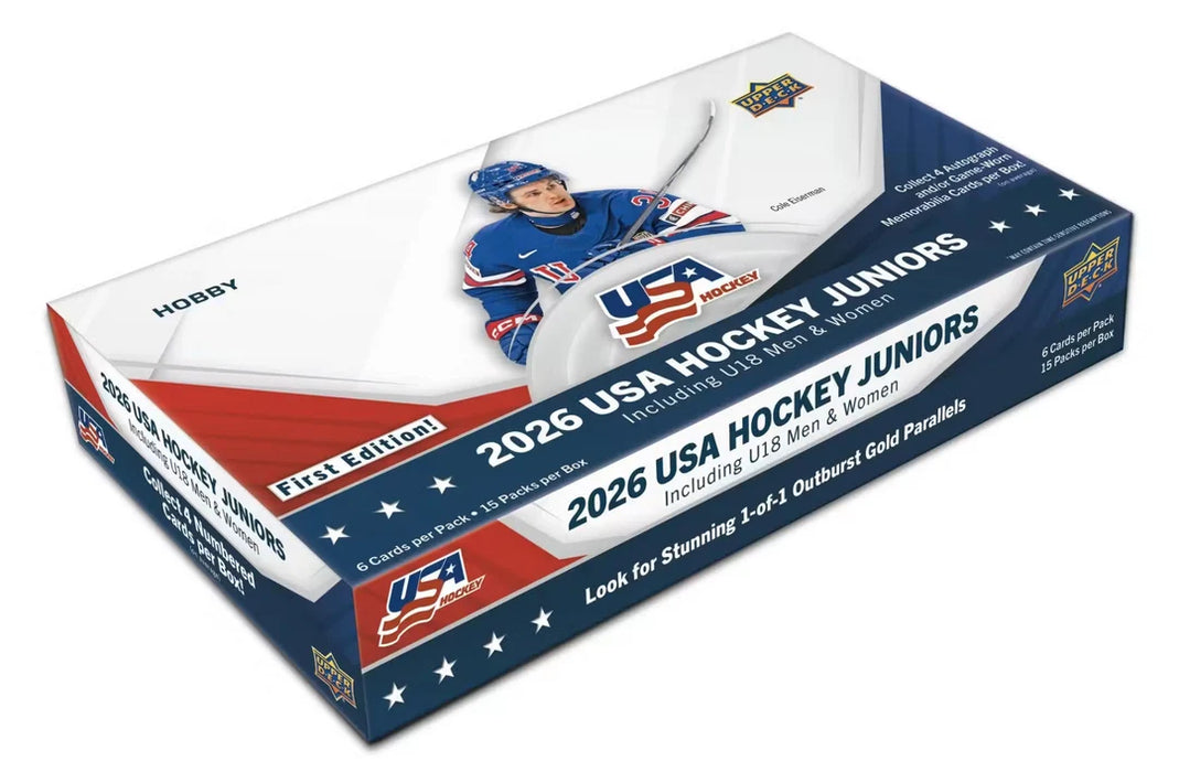 Upper Deck - 2026 - Hockey - Team USA Juniors - Hobby Box