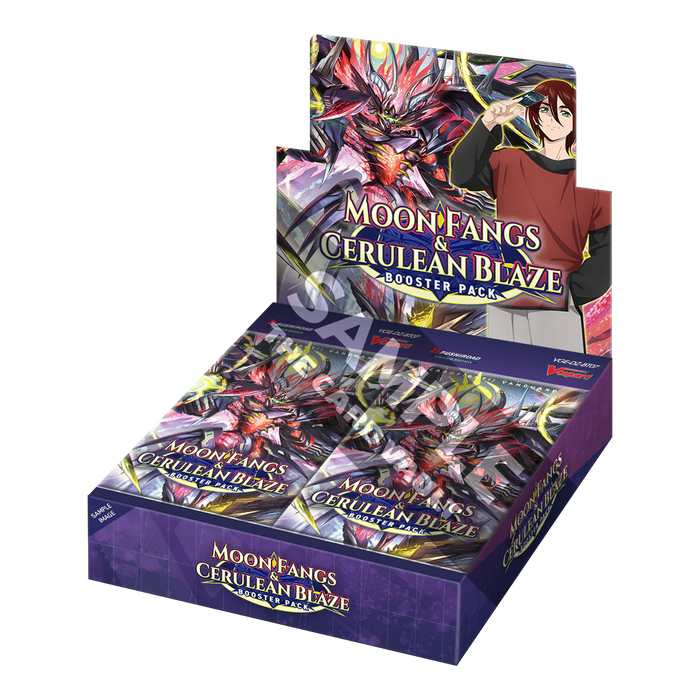 Trading Card Games Bushiroad - Cardfight!! Vanguard - Moon Fang and Cerulean Blaze - Booster Box - Cardboard Memories Inc.