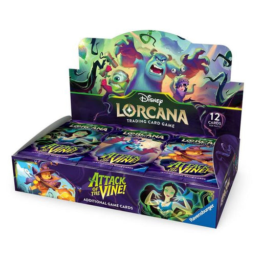 Trading Card Games Disney - Lorcana - Attack of the Vine! - Booster Box - Pre-Order July 24th, 2026 - Cardboard Memories Inc.
