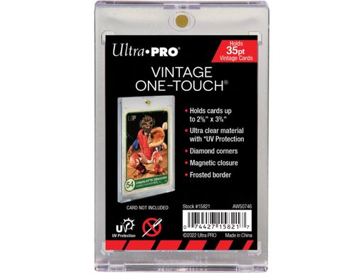 Supplies Ultra Pro - Magnetized One Touch - 35pt Vintage - Cardboard Memories Inc.