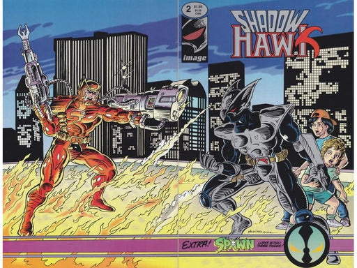 Comic Books Image Comics - Shadow Hawk 002 (Cond. VF-) - 17437 - Cardboard Memories Inc.