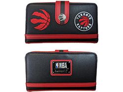 Supplies Loungefly - NBA - Red and Black Toronto Raptors - Wallet - Cardboard Memories Inc.