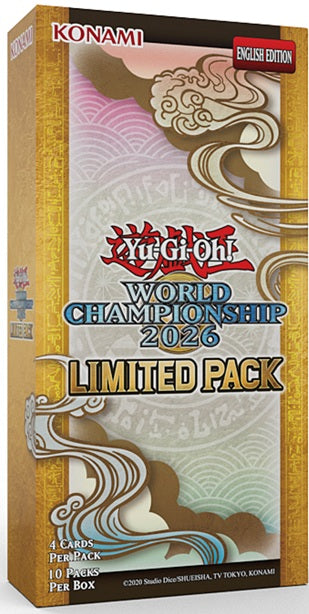 Konami - Yu-Gi-Oh! - World Championship 2026 - Limited Pack - Booster Box