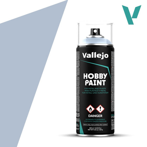 Paints and Paint Accessories Acrylicos Vallejo - Paint Spray - Wolf Grey - 28 020 - Cardboard Memories Inc.