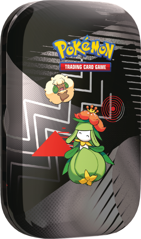 Trading Card Games Pokemon - Scarlet and Violet - Black and White - Unova Mini Tin - Lilligant and Whimsicott - Cardboard Memories Inc.