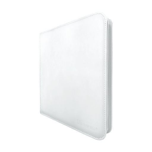 Supplies Ultra Pro - 12 Pocket Pro Zipper Binder - White - Cardboard Memories Inc.