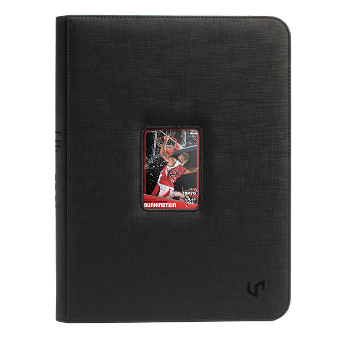 Ultra Pro - 9 Pocket Pro Premium Zipper Binder - Window - Black