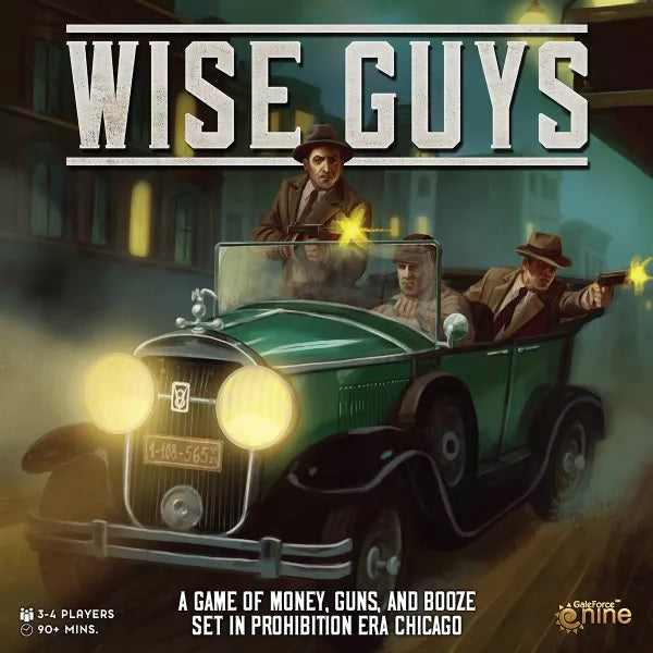 Board Games Gale Force Nine - Wise Guys - Cardboard Memories Inc.