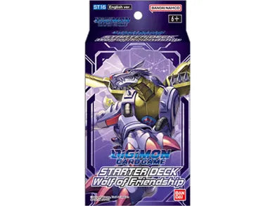 collectible card game Bandai - Digimon - Wolf of Friendship - Starter Deck - Cardboard Memories Inc.