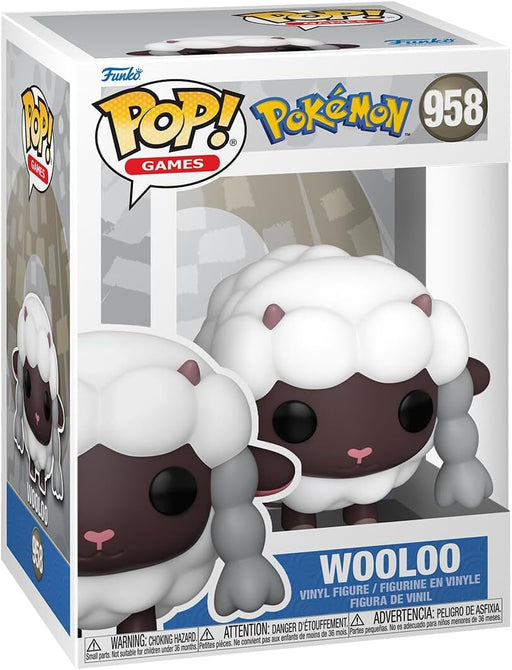 Action Figures and Toys POP! - Games - Pokemon - Wooloo - Cardboard Memories Inc.