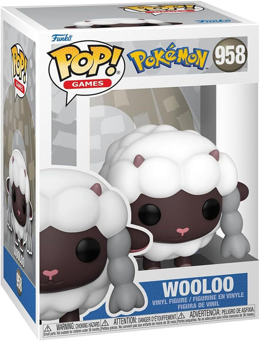 Action Figures and Toys POP! - Games - Pokemon - Wooloo - Cardboard Memories Inc.