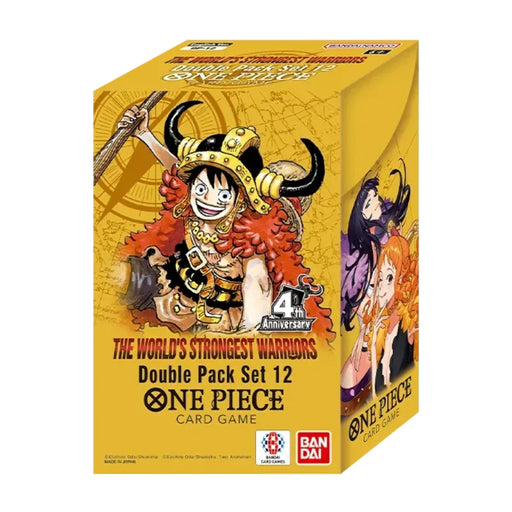 collectible card game Bandai - One Piece Card Game - The World's Strongest Warriors - Double Pack Set - Cardboard Memories Inc.