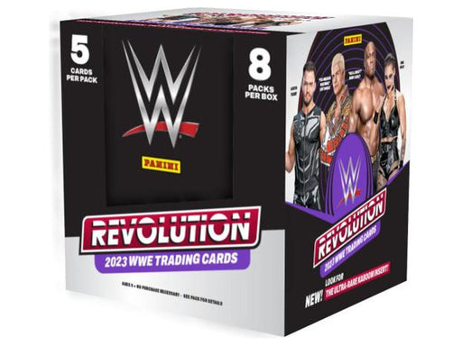 Sports Cards Panini - 2023 - WWE Wrestling - Revolution - Hobby Box - Cardboard Memories Inc.