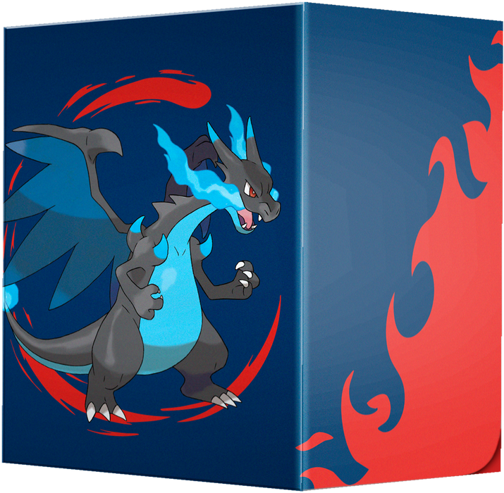 Supplies Ultra Pro - Pokemon - Deck Box - Mega Charizard X - Cardboard Memories Inc.