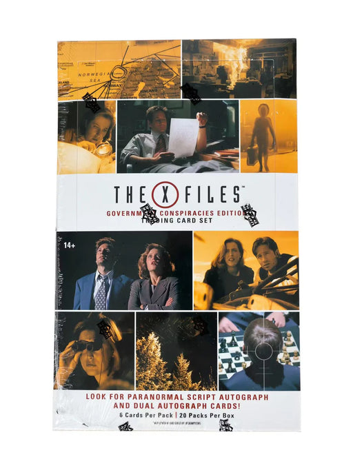 Non Sports Cards Upper Deck - X-Files Government Conspiracies - Hobby Box - Cardboard Memories Inc.