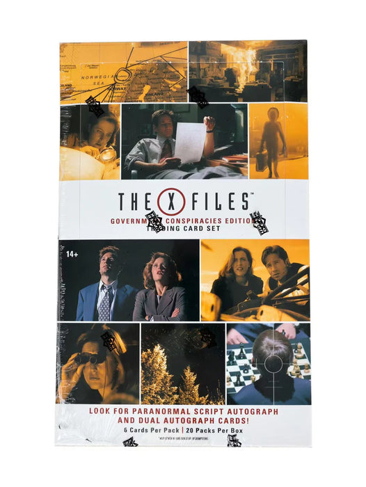 Non Sports Cards Upper Deck - X-Files Government Conspiracies - Hobby Box - Cardboard Memories Inc.