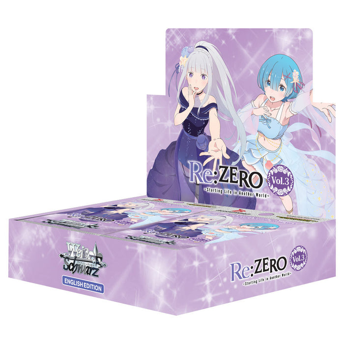 Bushiroad - Weiss Schwarz - Re: ZERO - Starting Life in Another World - Volume 3 - Booster Box
