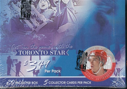 Sports Cards In the Game - 2003-04 - Hockey - Toronto Star - Retail Box - Henrik Zetterberg Variant - Cardboard Memories Inc.