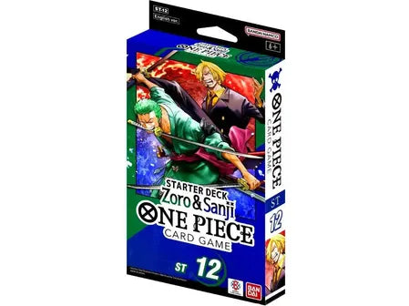 Collectible Card Games Bandai - One Piece Card Game - Wings of the Captain - Zoro and Sanji - Starter Deck - Cardboard Memories Inc.