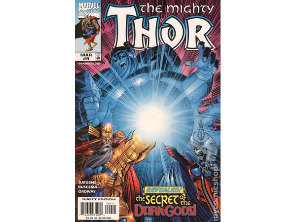 Comic Books Marvel Comics - Thor (1998-2004 2nd Series) 009 - (Cond. VG+ 4.5) - 8428 - Cardboard Memories Inc.