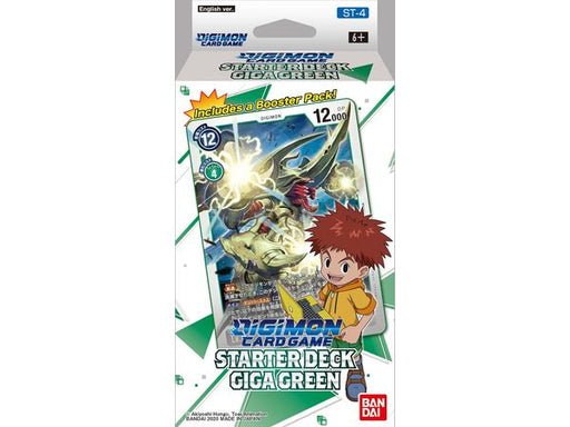 collectible card game Bandai - Digimon - Giga Green - Starter Deck - Cardboard Memories Inc.