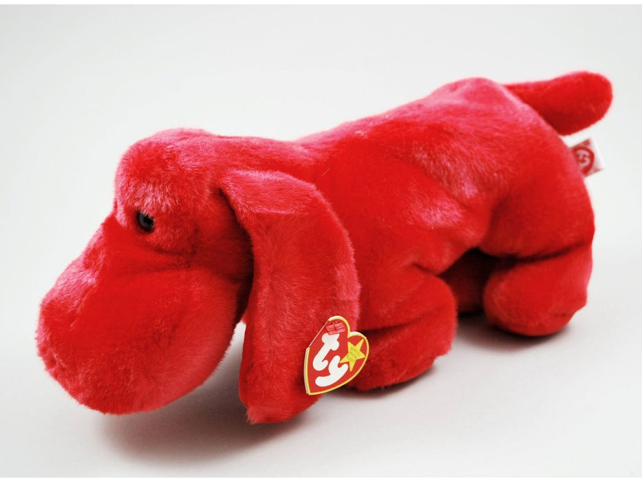 Plush TY Beanie Buddy - Rover the Dog - Cardboard Memories Inc.