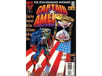 Comic Books Marvel Comics - Captain America (1968 1st Series) 443 - 7294 - Cardboard Memories Inc.