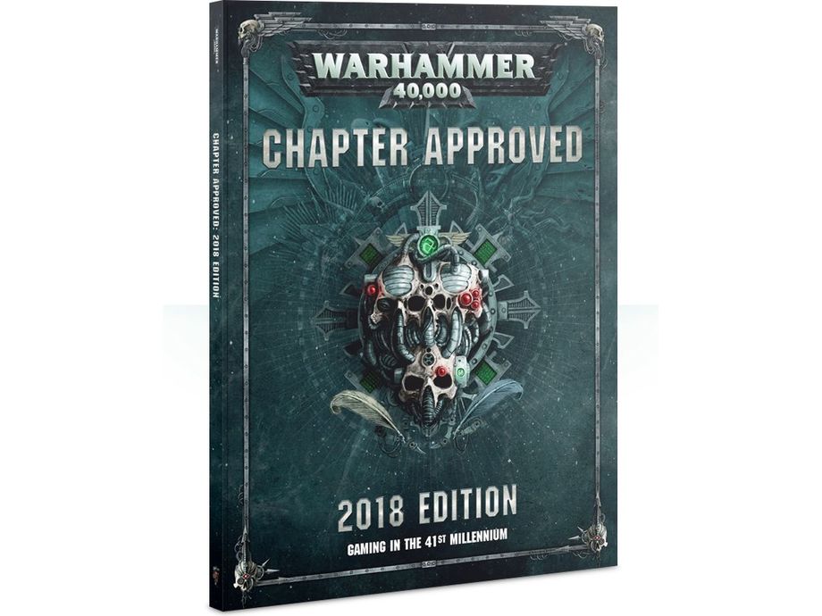 Collectible Miniature Games Games Workshop - Warhammer 40K - Chapter Approved - 2018 Edition - WH0018 - Cardboard Memories Inc.